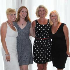 The girls looking amazing 20 years after high school