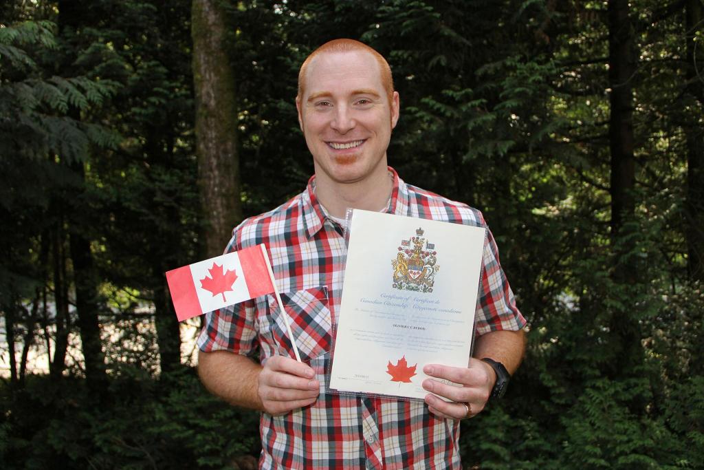 I officially became a Canadian citizen
