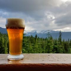 Beer festival at the top of Mount Washington