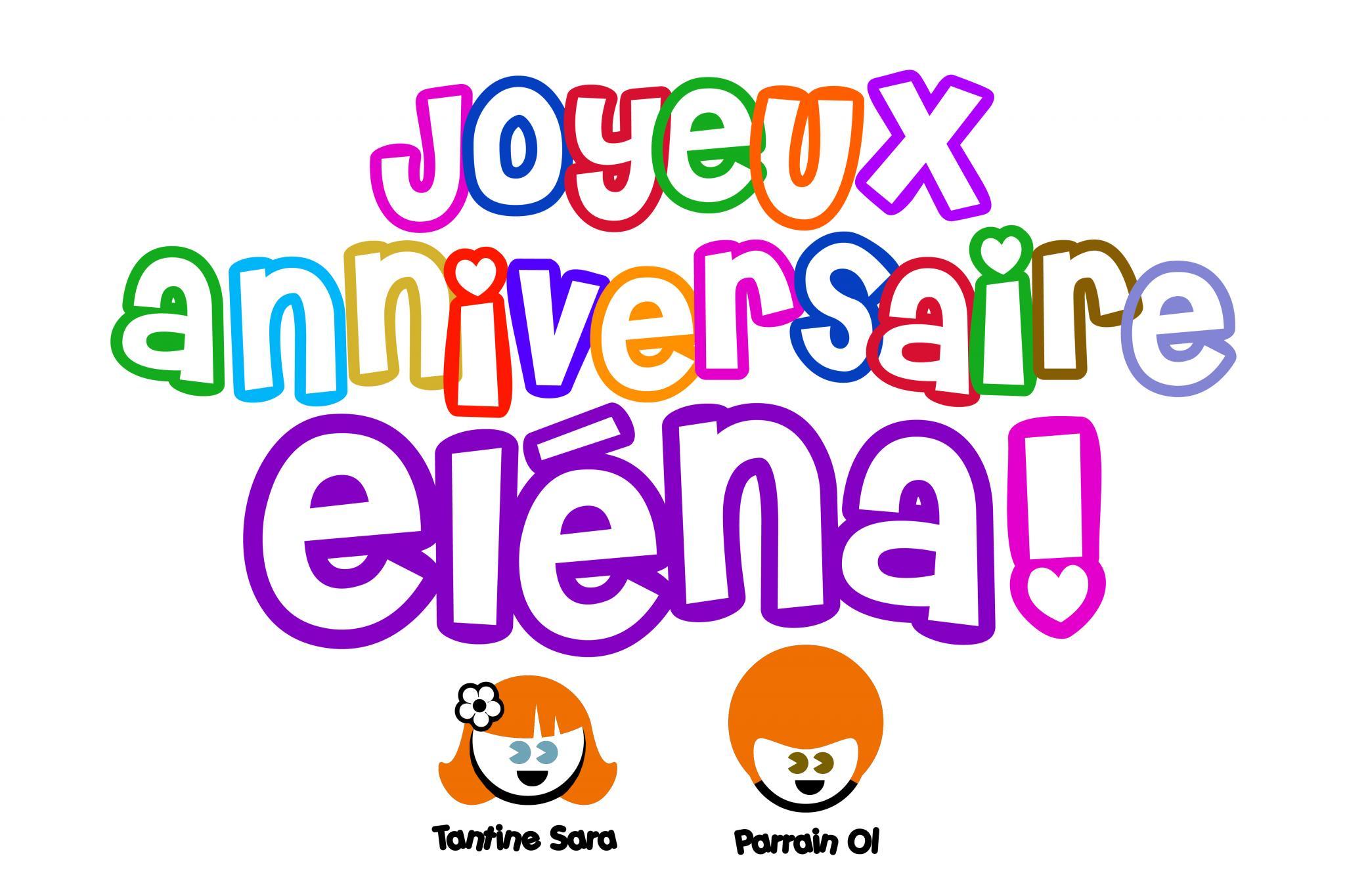 Joyeux Anniversaire Elena O0 Olivier Dubois Web Designer And Front End Drupal Developer Based In Vancouver Canada